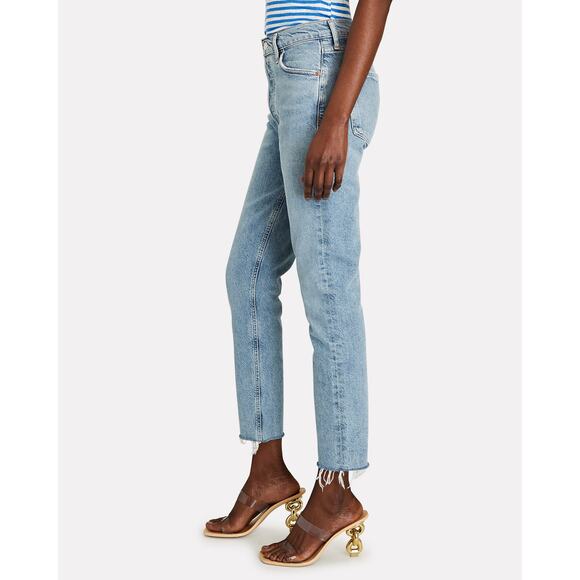 AGOLDE Nico High-Rise Slim Jeans Size 28 - Picture 4 of 10